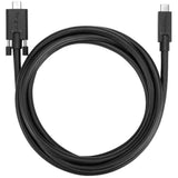 Targus ACC1122GLX USB cable USB 3.2 Gen 1 (3.1 Gen 1) 1.8 m USB C Black - ACC1122GLX