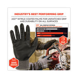 ProFlex 7072 ANSI A7 Nitrile-Coated CR Gloves, EN388: 4X44F, 9" Long, X-Large, Gray, Pair - 10315 C2G