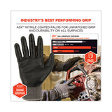 C2G ProFlex 7072 ANSI A7 Nitrile-Coated CR Gloves, EN388: 4X44F, 9" Long, XX-Large, Gray, Pair - 10316