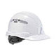 Skullerz 8972 Class C Hard Hat Cap Style, Vented, 4-Point Standard Ratchet Suspension, One Size Fits Most (6.5 to 8), White - 60144