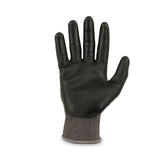 C2G ProFlex 7072 ANSI A7 Nitrile-Coated CR Gloves, EN388: 4X44F, 9" Long, XX-Large, Gray, Pair - 10316