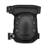 ProFlex 435 Hinged Gel Knee Pad With Buckles, Hard Cap, Buckle Closure, One Size Fits Most, Black, Pair - 18435 DYMO