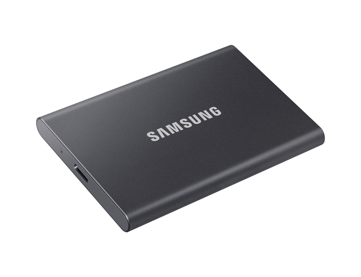 Samsung T7 2 TB USB Type-C 3.2 Gen 2 (3.1 Gen 2) Titanium - MU-PC2T0T/AM