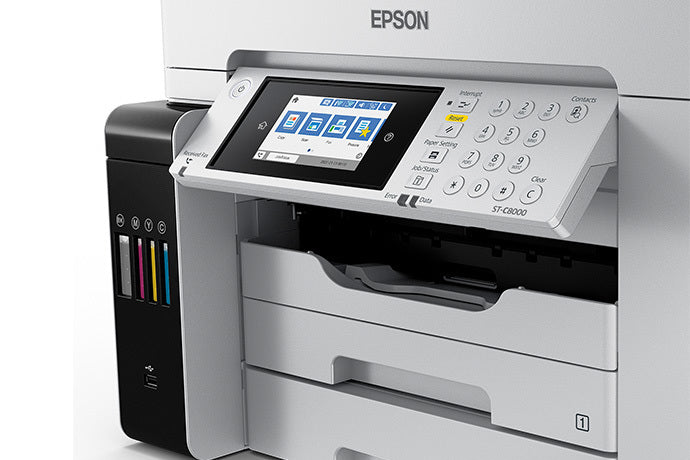 Epson WorkForce ST-C8000 Supertank A3 Color MFP Printer - C11CH71202