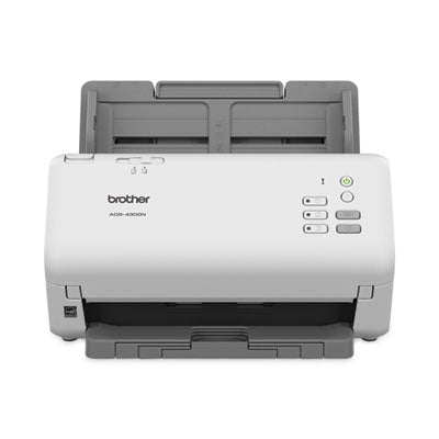 ADS-4300N Professional Desktop Scanner, 600 dpi Optical Resolution, 80-Sheet Auto Document Feeder - ADS4300N