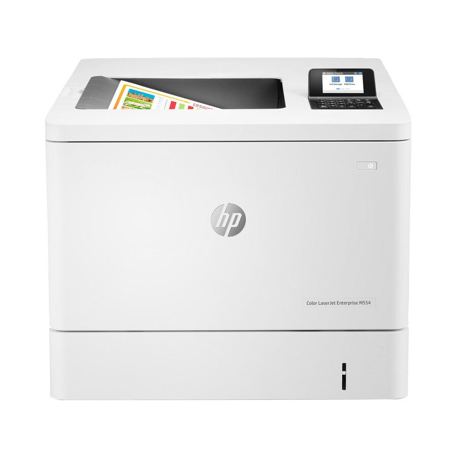 HP Color LaserJet Enterprise M554dn Printer, Print, Front-facing USB printing; Two-sided printing 7ZU81A#BGJ