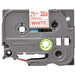 Brother TZE242G label-making tape Red on white TZe - TZE242G