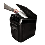 Fellowes 4656201 paper shredder Micro-cut shredding 22.8 cm Black - 4656201