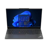 Lenovo ThinkPad E16 Gen 2 (AMD) AMD Ryzen™ 5 7535U Laptop 40.6 cm (16") WUXGA 8 GB DDR5-SDRAM 256 GB SSD Wi-Fi 6E (802.11ax) Windows 11 Pro English Black - 21M5000HUS LENOVO