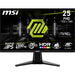 MSI MAG 255XF computer monitor 62.2 cm (24.5") 1920 x 1080 pixels Full HD Black - MAG255XF MSI