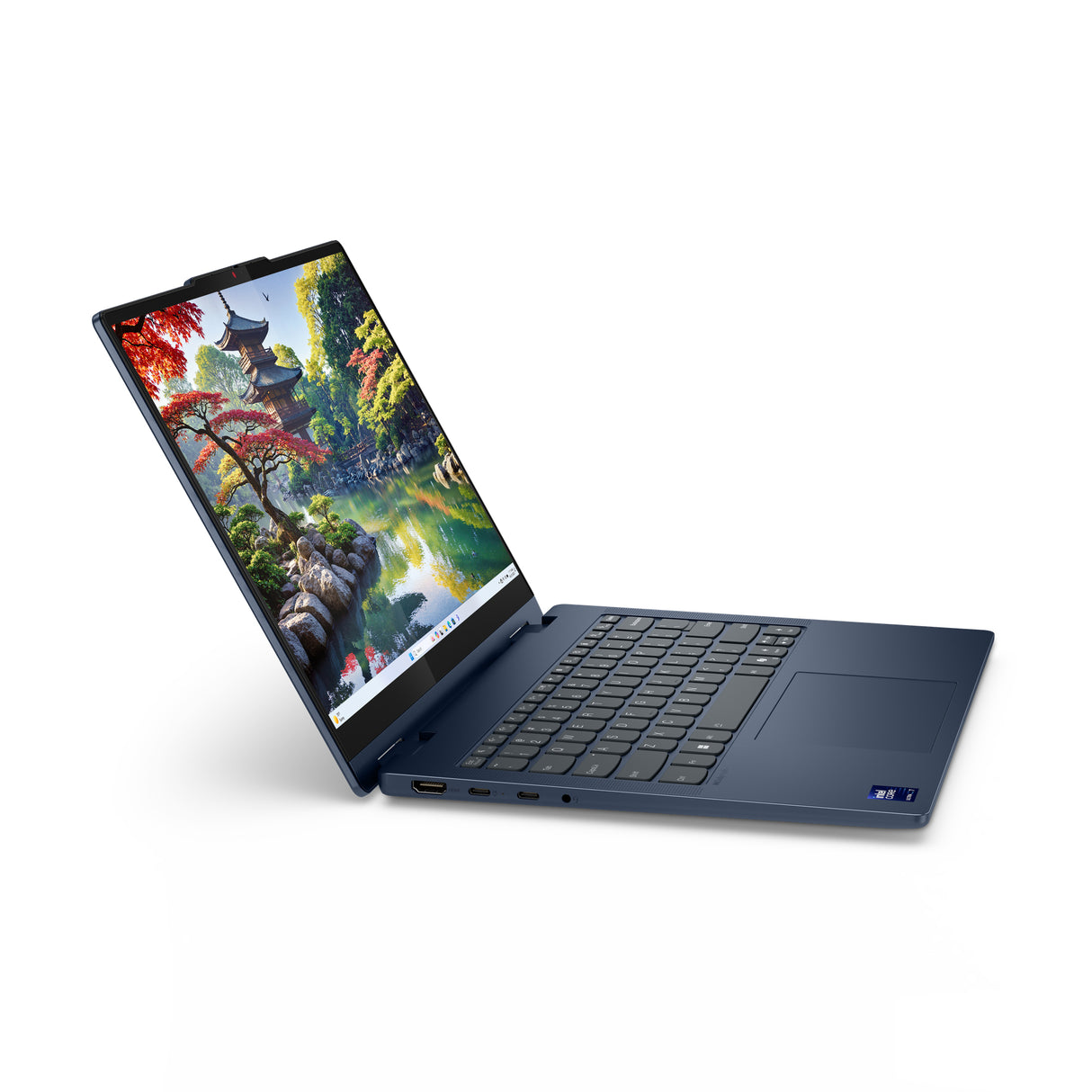 Lenovo IdeaPad 5 2-in-1 16IAL10 Intel Core Ultra 7 255U Hybrid (2-in-1) 40.6 cm (16") Touchscreen WUXGA 16 GB LPDDR5x-SDRAM 1 TB SSD Wi-Fi 6 (802.11ax) Windows 11 Home Swiss Blue - 83KS0012US