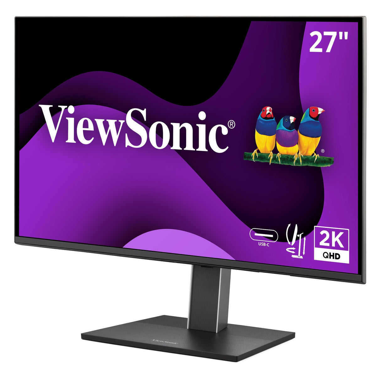 Viewsonic VG Series VG2752-2K computer monitor 68.6 cm (27") 2560 x 1440 pixels Quad HD LED Black - VG2752-2K
