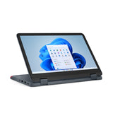 Lenovo 300w Yoga Gen 4 Intel® N N200 Hybrid (2-in-1) 29.5 cm (11.6") Touchscreen HD 8 GB LPDDR5-SDRAM 128 GB SSD Wi-Fi 6 (802.11ax) Windows 11 Pro US English Grey - 82VM0018US