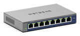 NETGEAR GS108E-400NAS network switch Unmanaged L2/L3 Gigabit Ethernet (10/100/1000) Grey - GS108E-400NAS