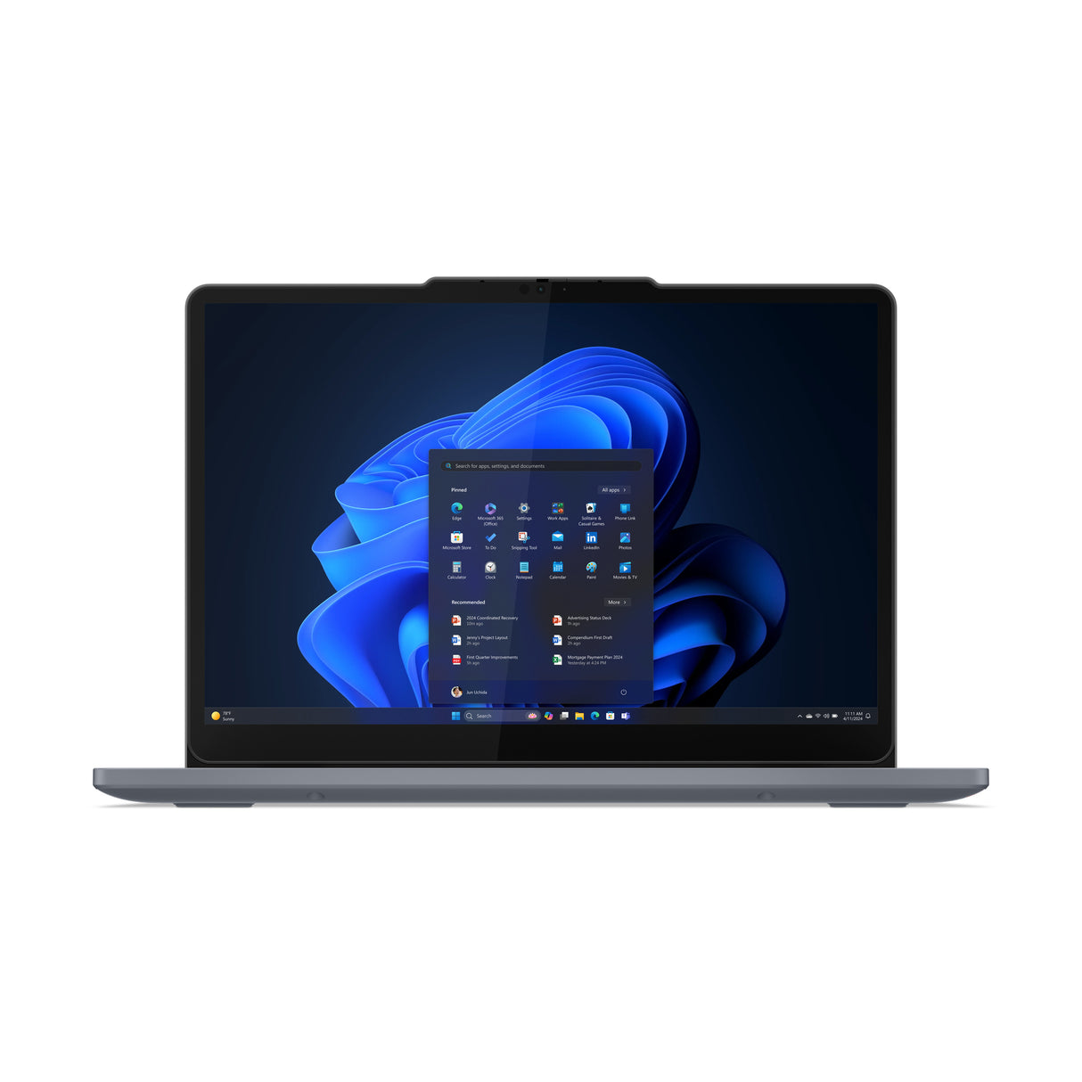 Lenovo 13w 2-in-1 Gen 3 Intel Core 3 100U Hybrid (2-in-1) 33.8 cm (13.3") Touchscreen WUXGA 8 GB DDR5-SDRAM 256 GB SSD Wi-Fi 6E (802.11ax) Windows 11 Pro Grey - 83M9000DUS LENOVO