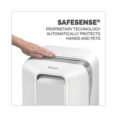 Powershred LX200 Micro-Cut Shredder, 12 Manual Sheet Capacity, White - 5015101