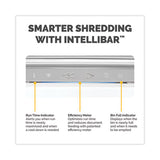 Powershred LX200 Micro-Cut Shredder, 12 Manual Sheet Capacity, White - 5015101