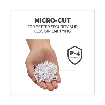 Powershred LX200 Micro-Cut Shredder, 12 Manual Sheet Capacity, White - 5015101