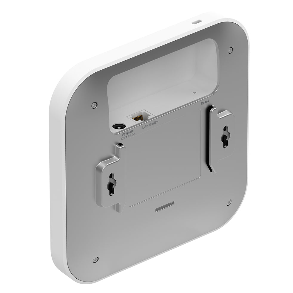 NETGEAR Insight Cloud Managed WiFi 6 AX1800 Dual Band Access Point (WAX610) 1800 Mbit/s White Power over Ethernet (PoE) - WAX610-100NAS