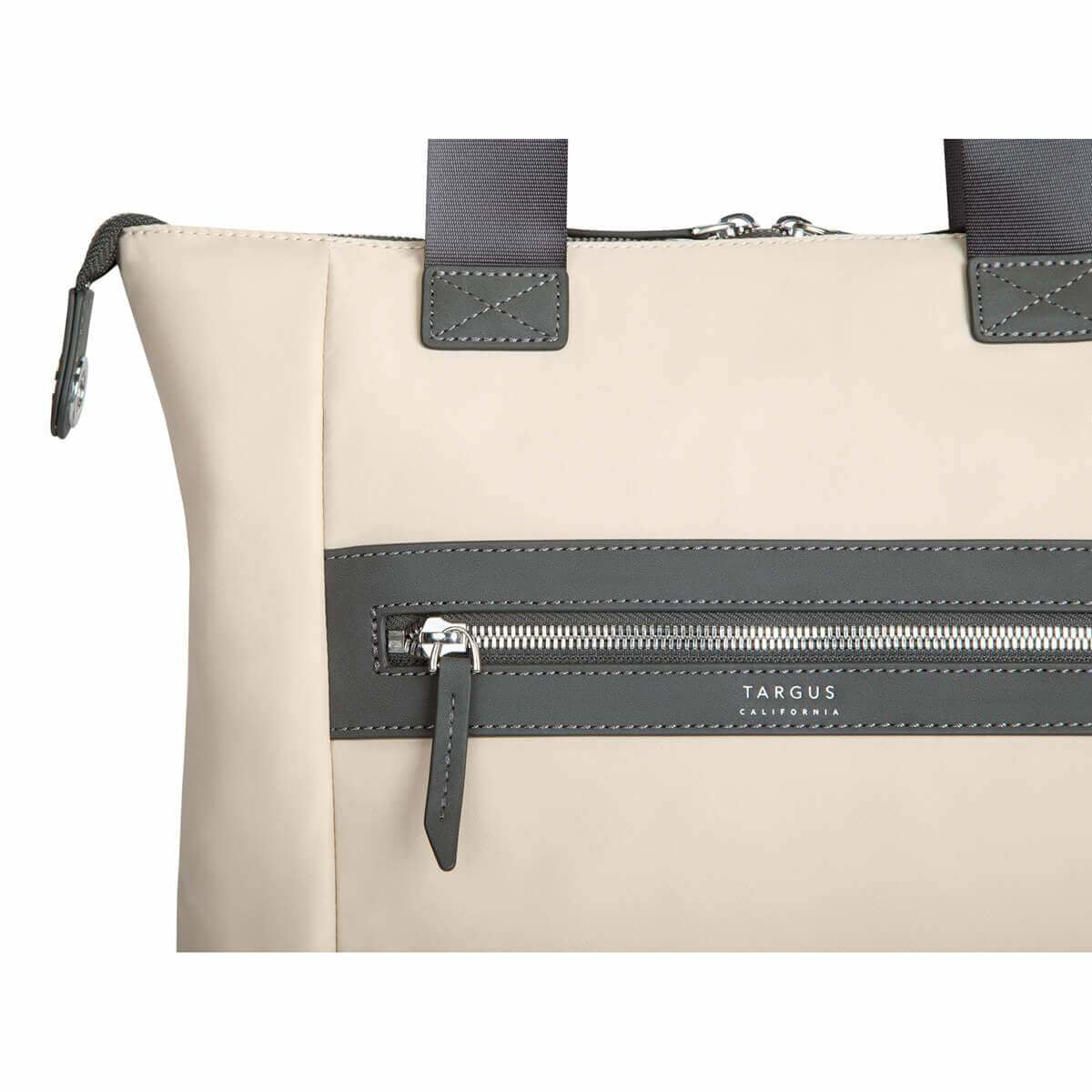 Targus Newport 38.1 cm (15") Grey, Tan - TBO00206GL