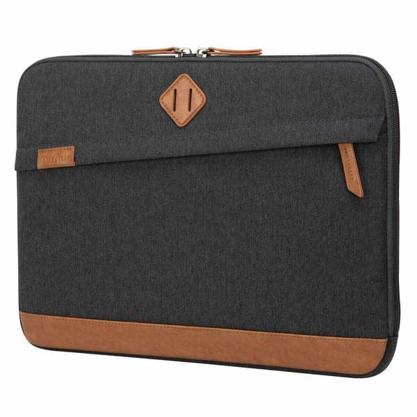Targus Strata III 35.6 cm (14") Sleeve case Brown, Grey - TBS93004GL
