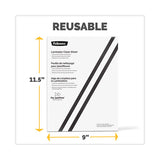 FELLOWES Laminator Cleaning Sheets, 3 to 10 mil, 8.5" x 11", White, 10/Pack - 5320603