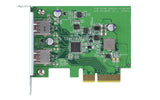 QNAP QXP-10G2U3A interface cards/adapter Internal USB 3.2 Gen 2 (3.1 Gen 2) - QXP-10G2U3A QNAP