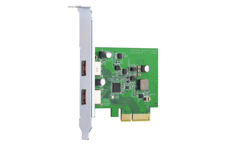 QNAP QXP-10G2U3A interface cards/adapter Internal USB 3.2 Gen 2 (3.1 Gen 2) - QXP-10G2U3A QNAP