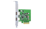 QNAP QXP-10G2U3A interface cards/adapter Internal USB 3.2 Gen 2 (3.1 Gen 2) - QXP-10G2U3A QNAP