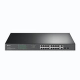 TP-Link 18-Port Gigabit Rackmount Switch with 16 PoE+ - TL-SG1218MP