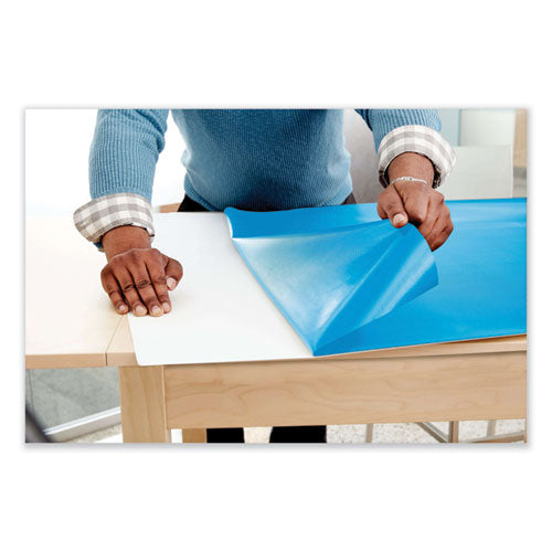 3M Dry Erase Surface, Laminate Film, 96" x 7 mil x 48", White - DEF8X4