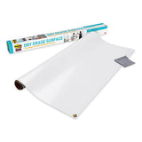 3M Dry Erase Surface, Laminate Film, 96" x 7 mil x 48", White - DEF8X4