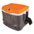 Chill-Its 5170 17-Quart Industrial Hard Sided Cooler, Orange/Gray, 30/Pallet - 13172 C2G