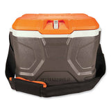 Chill-Its 5170 17-Quart Industrial Hard Sided Cooler, Orange/Gray, 30/Pallet - 13172 C2G