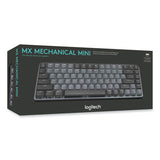 MX Mechanical Wireless Illuminated Performance Keyboard, Mini, Graphite - 920-010550
