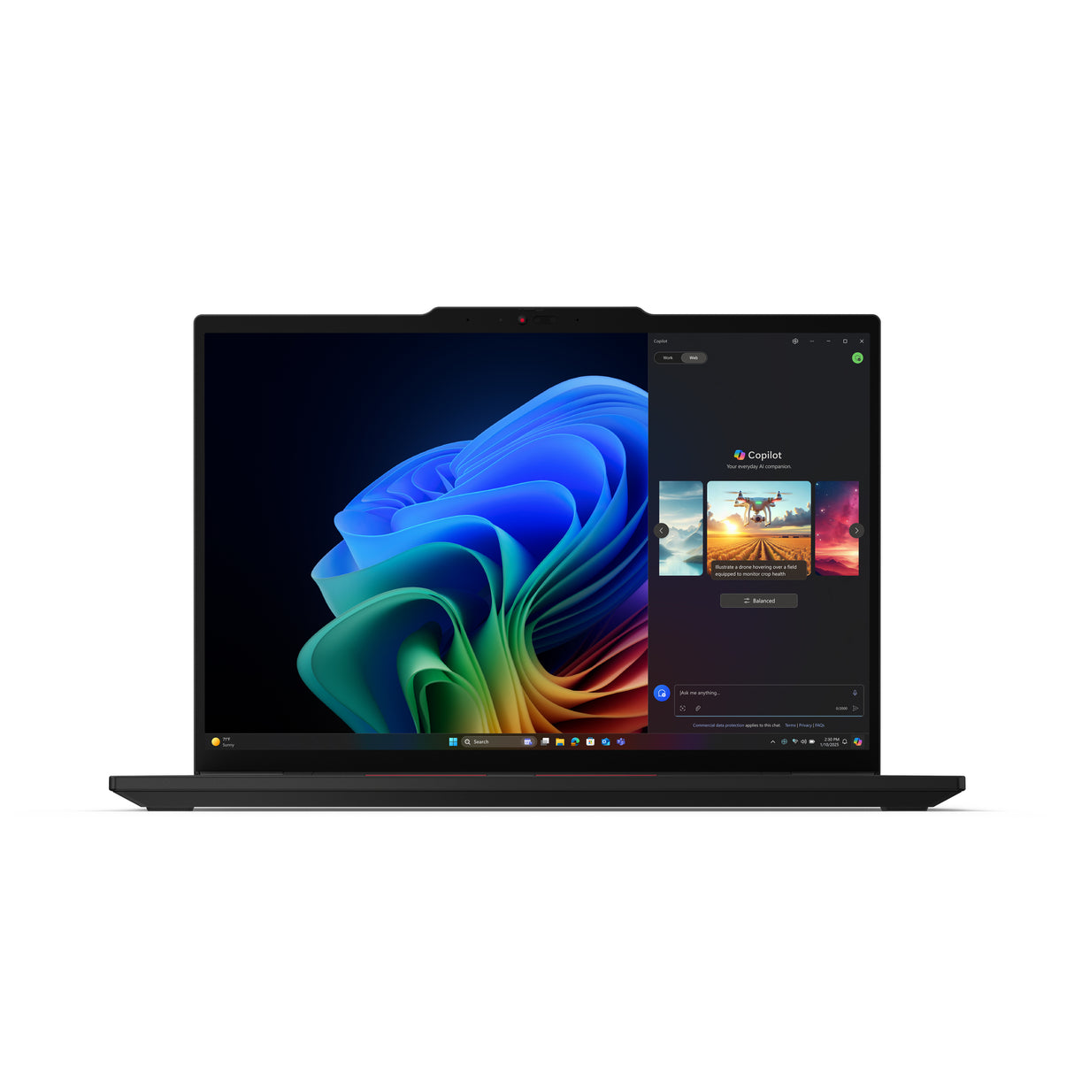 Lenovo ThinkPad T14s Gen 6 (Intel) Copilot+ PC Intel Core Ultra 7 268V Laptop 35.6 cm (14") Touchscreen WUXGA 32 GB LPDDR5x-SDRAM 1 TB SSD Wi-Fi 7 (802.11be) Windows 11 Pro Black - 21QX000NUS LENOVO