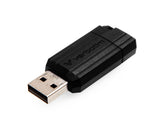 Verbatim PinStripe - USB Drive 64 GB - Black - 49065