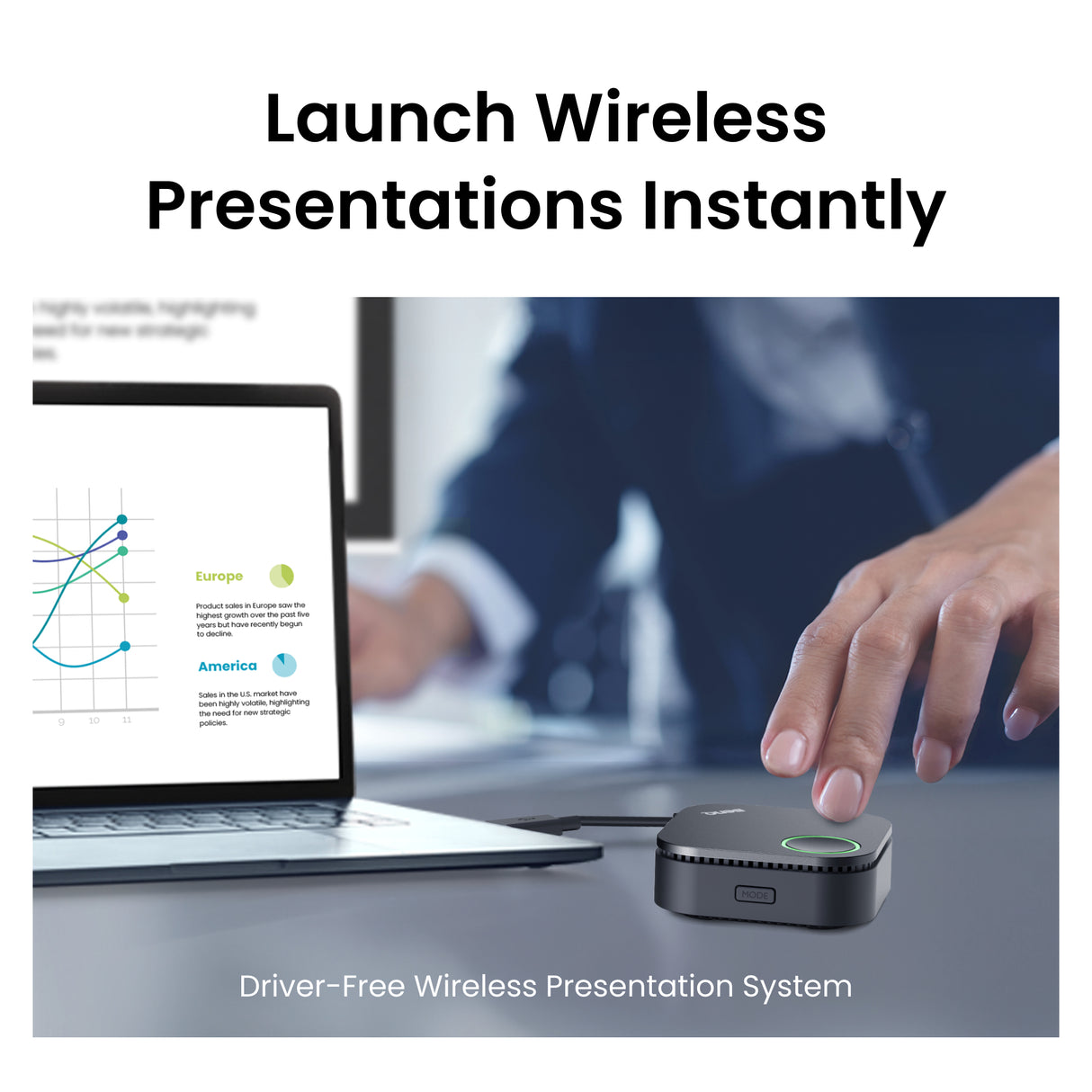 BenQ InstaShow WDC15 4K UHD Wireless Presentation System - WDC15