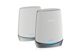 NETGEAR Orbi Tri-band (2.4 GHz / 5 GHz / 5 GHz) Wi-Fi 6 (802.11ax) White 6 Internal - CBK752-100NAS