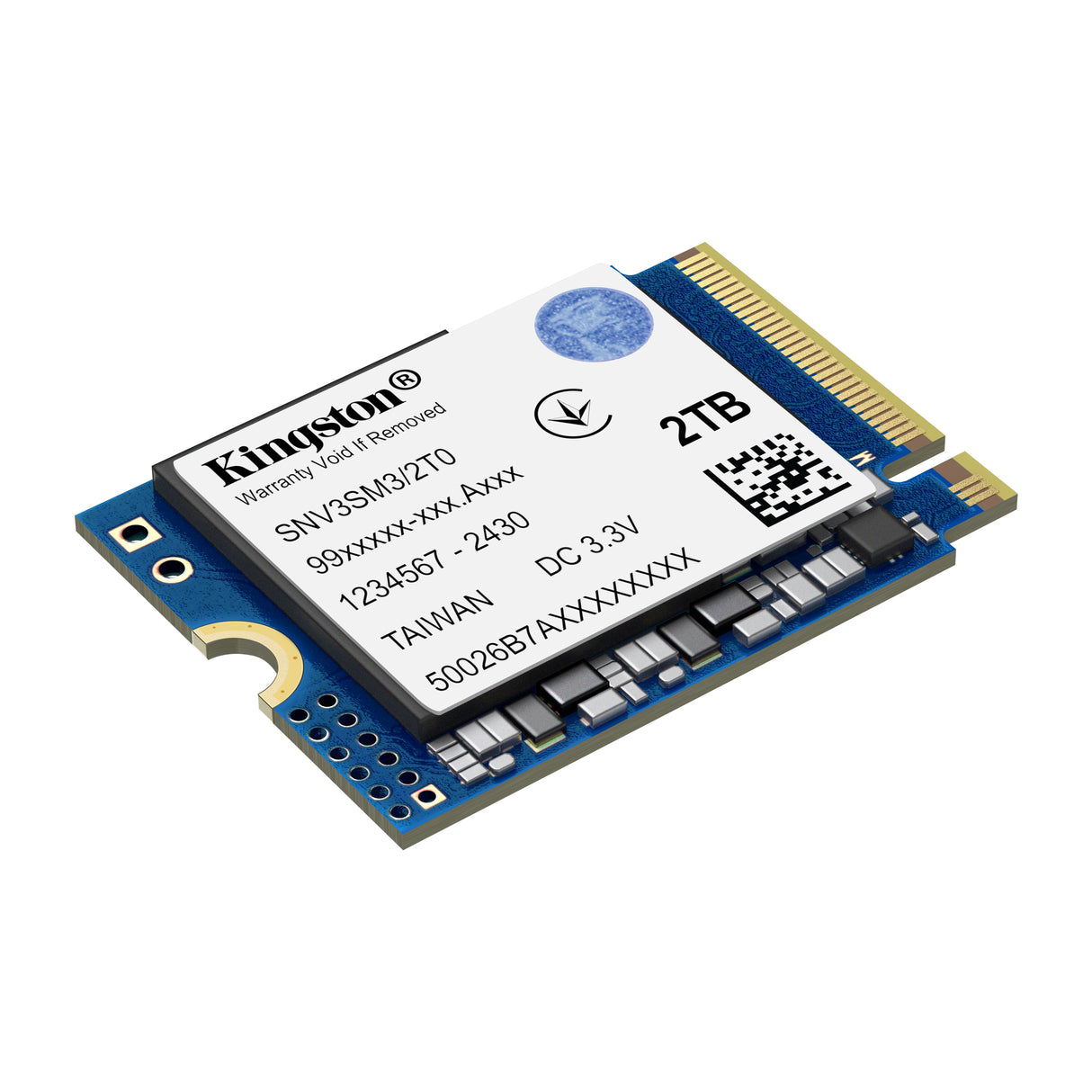 Kingston Technology 2000G NV3 M.2 2230 NVMe SSD - SNV3SM3/2T0