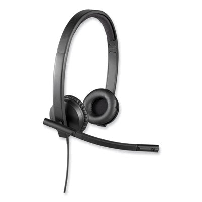 H570e Binaural Over The Head Wired Headset, Black - 981-000574