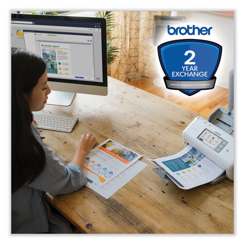 BROTHER Two-Year Exchange Warranty Extension for Brother ADS-4900W - ES3742EPSP