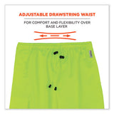 GloWear 8915BK Class E Hi-Vis Rain Pants Black Bottom, 4X-Large, Lime - 25428 C2G