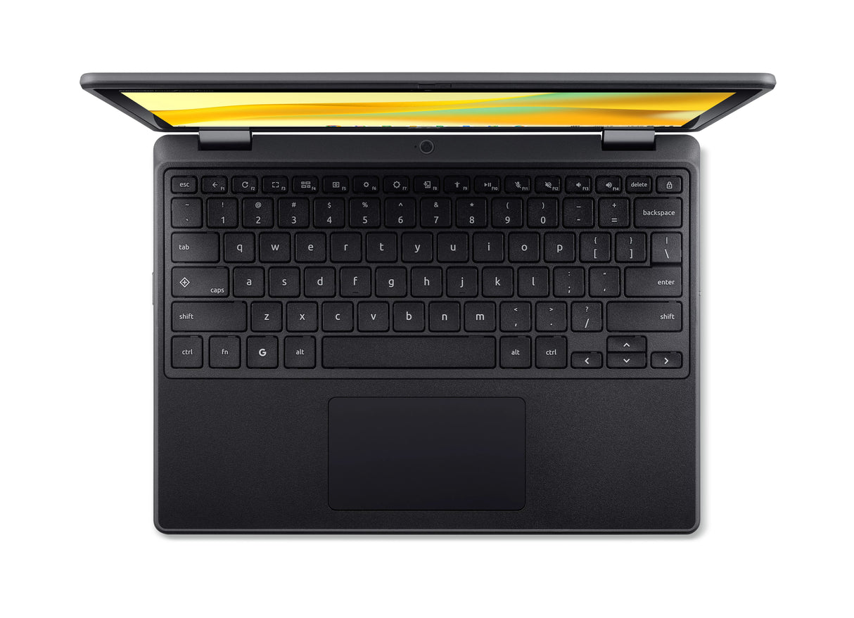 Acer Chromebook R857TN-C1LD Intel® N N150 31 cm (12.2") Touchscreen WUXGA 8 GB LPDDR5x-SDRAM 64 GB Flash Wi-Fi 7 (802.11be) ChromeOS Black - NX.JHWAA.003