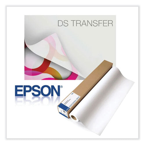 EPSON DS Transfer Production Paper Roll, 4.5 mil, 24" x 350 ft, Matte White - S045482A