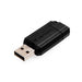 Verbatim PinStripe - USB Drive 32 GB - Black - 49064