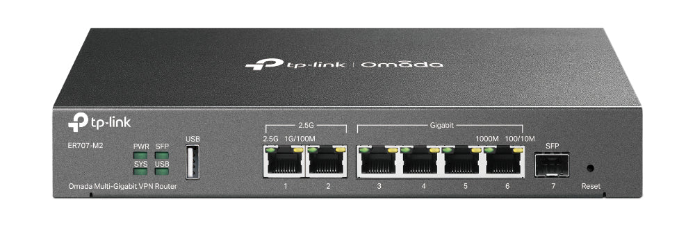 TP-Link Omada Multi-Gigabit VPN Router - ER707-M2
