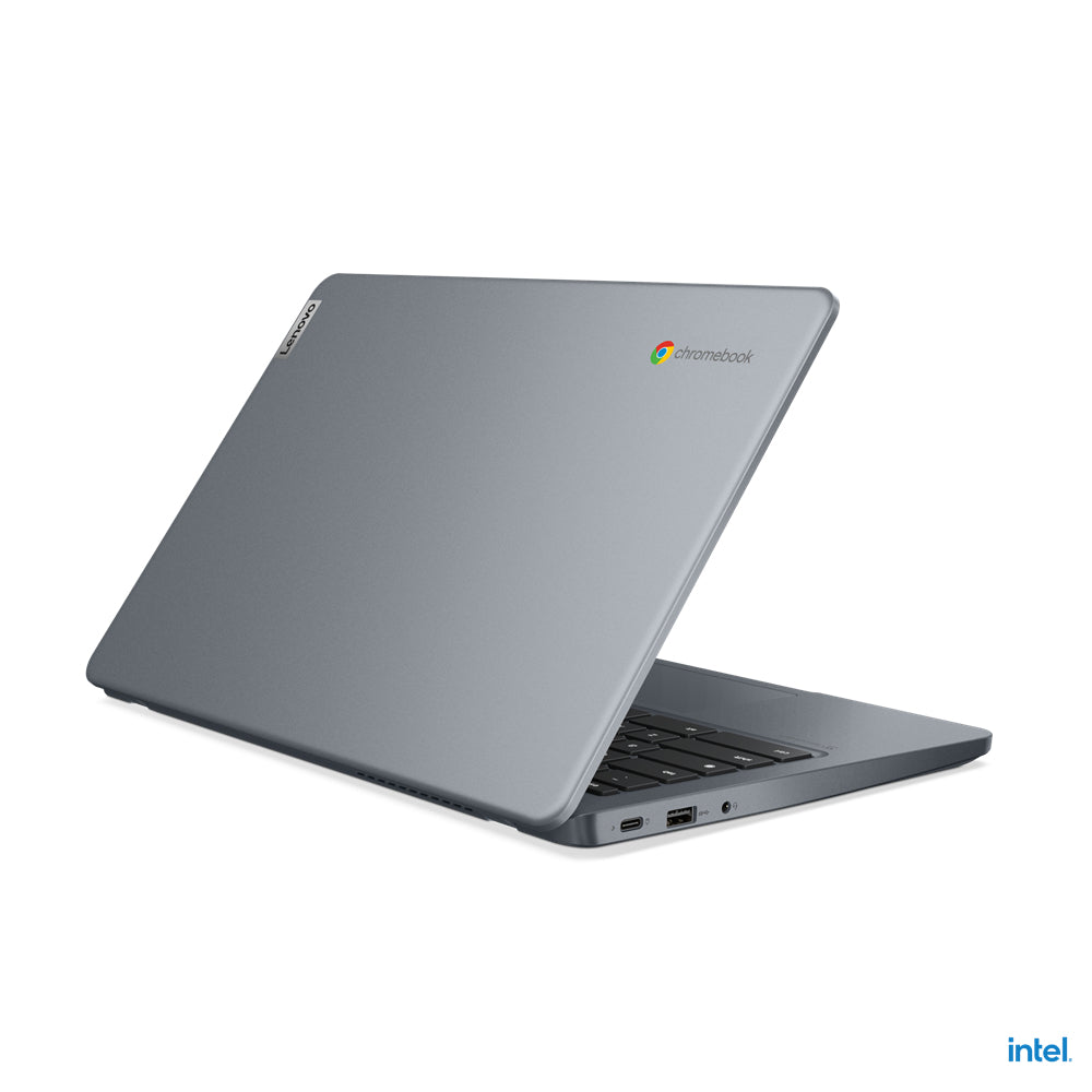 Lenovo 14e Chromebook Gen 3 Intel® N N100 35.6 cm (14") Touchscreen Full HD 4 GB LPDDR5-SDRAM 32 GB eMMC Wi-Fi 6E (802.11ax) ChromeOS US English Grey - 82W6000AUS