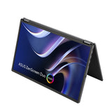 ASUS ZenScreen Duo OLED MQ149CD computer monitor 35.6 cm (14") 1920 x 1200 pixels WUXGA Silver - MQ149CD ASUS