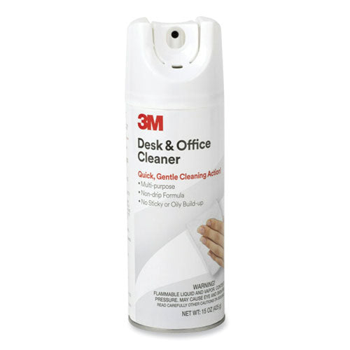 3M Desk and Office Spray Cleaner, 15 oz Aerosol Spray - 573